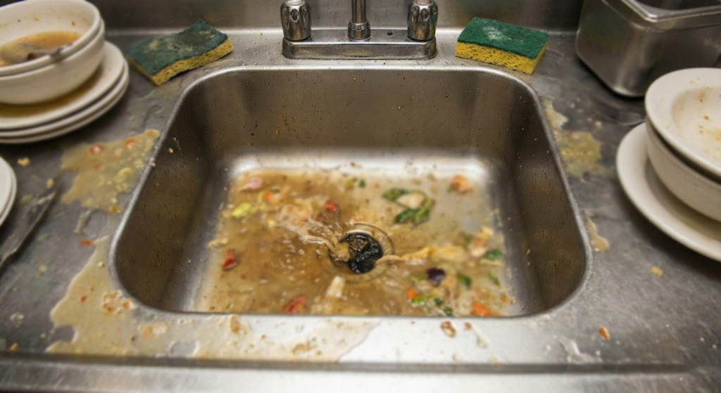 식당 싱크대 before